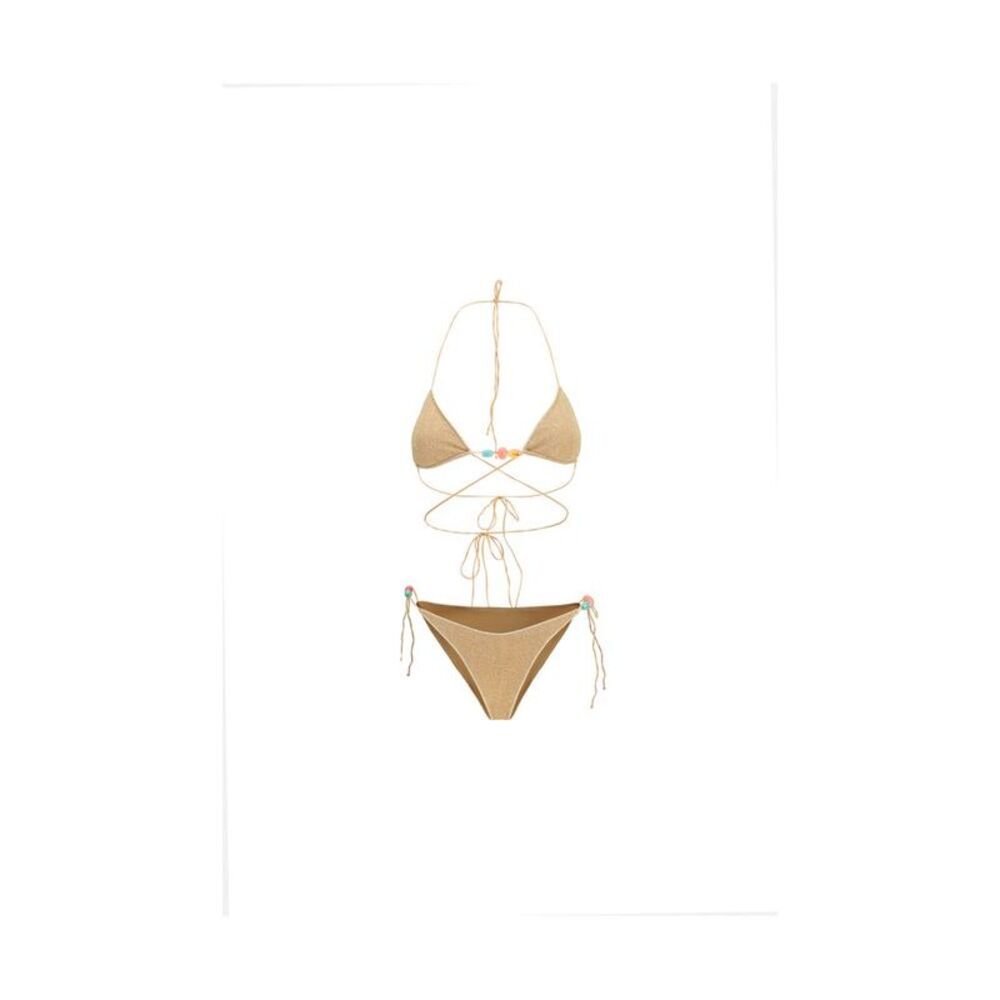 Oséree Gold Polyamide Women's Bikini